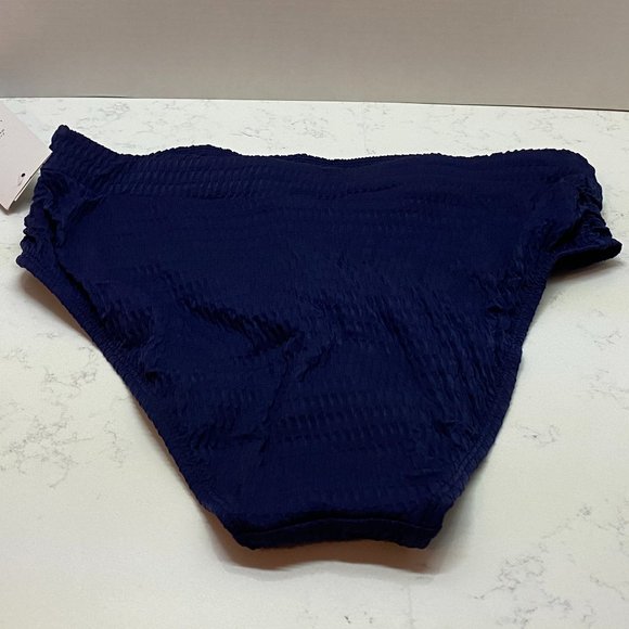 NWT Beach Couture Navy Marine Bikini Bottom swimsuit - Picture 4 of 14